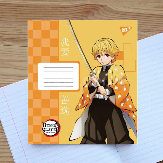 Зошит шкільний Yes Demon slayer. 767312-3, 24 аркуша лінія Зеніцю  Зошит шкільний Yes Demon slayer. 767312-3, 24 аркуша лінія Зеніцю 