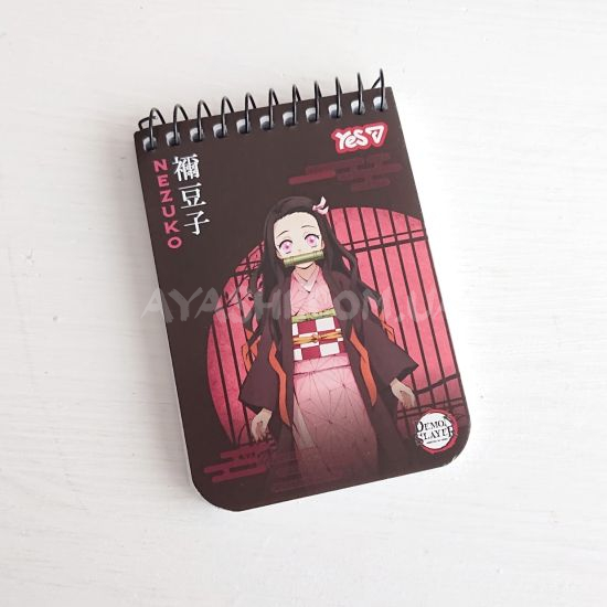 Зошит для записів Yes Demon Slayer Nezuko 152518, 80 аркушів Незуко  Зошит для записів Yes Demon Slayer Nezuko 152518, 80 аркушів Незуко 