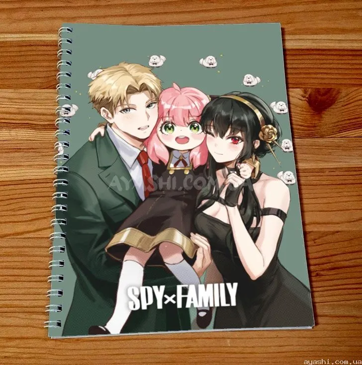 Скетчбук Сім'я шпигуна Spy x Family Аня Ллойд та Йор SKBK-762 - Ayashi